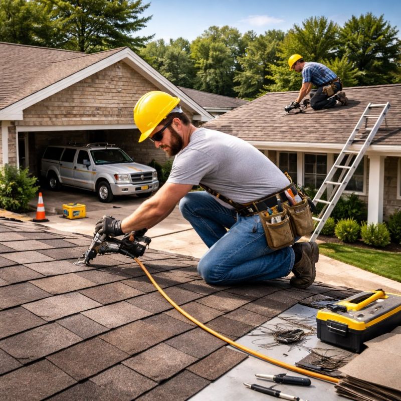 Asphalt Shingles Installation in Worcester, MA